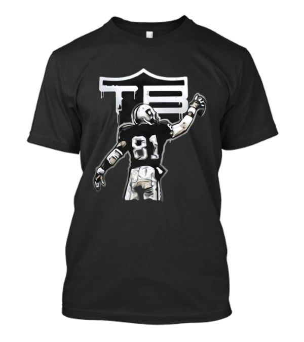 Las Vegas Raiders Mr. R8R 81 TB Football T-Shirt