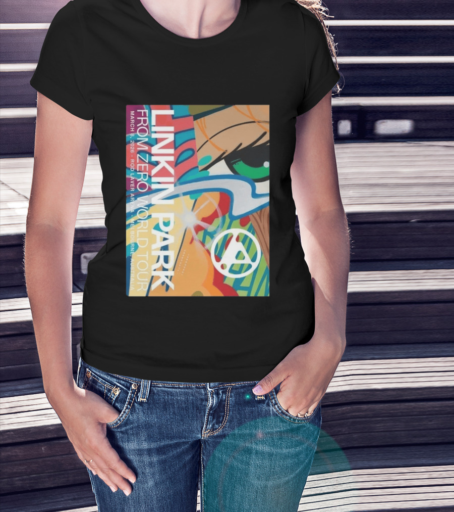 Linkin Park From Zero World Tour Rod Laver Arena Melbourne Australia March 8 2026 T-Shirt