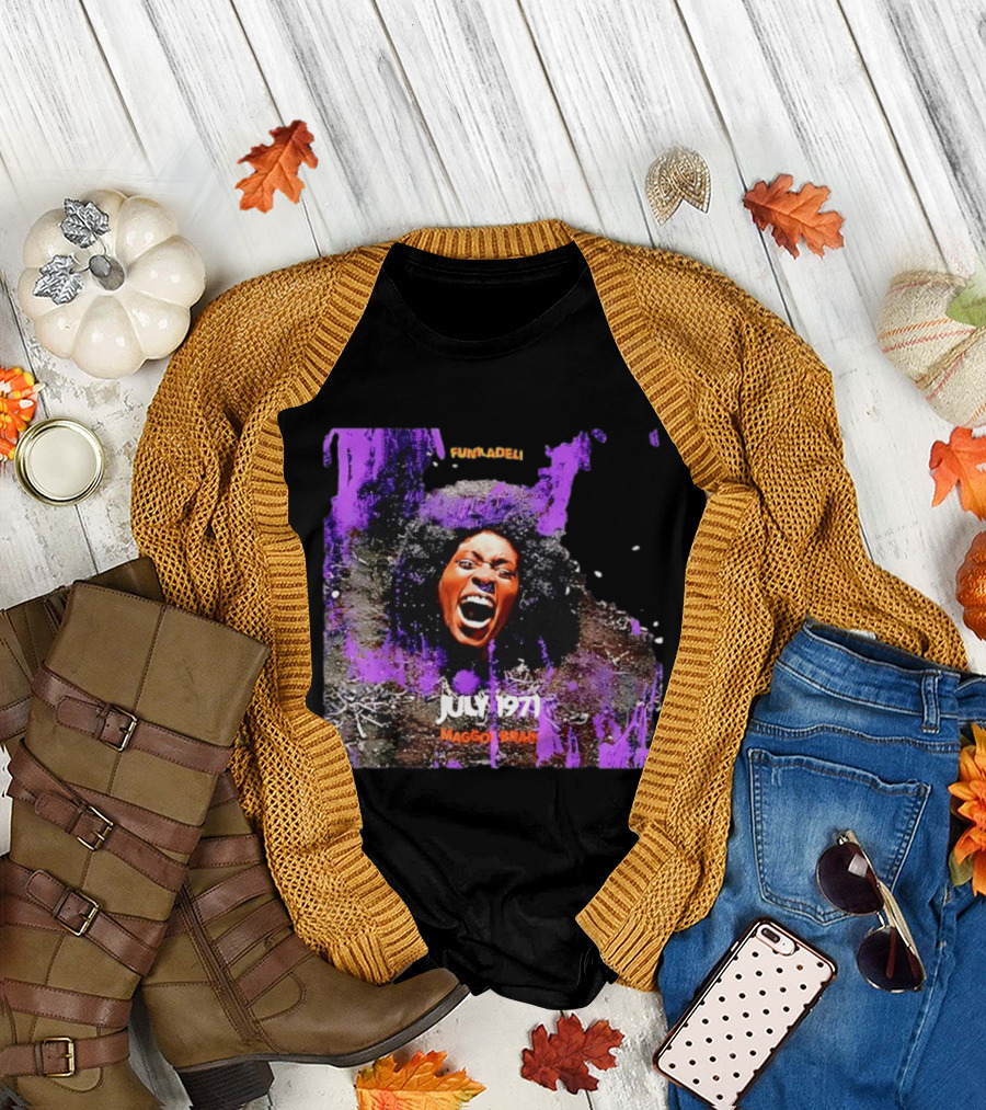 July 1971 Funkadelic Maggot Brain Album Cover T-Shirt