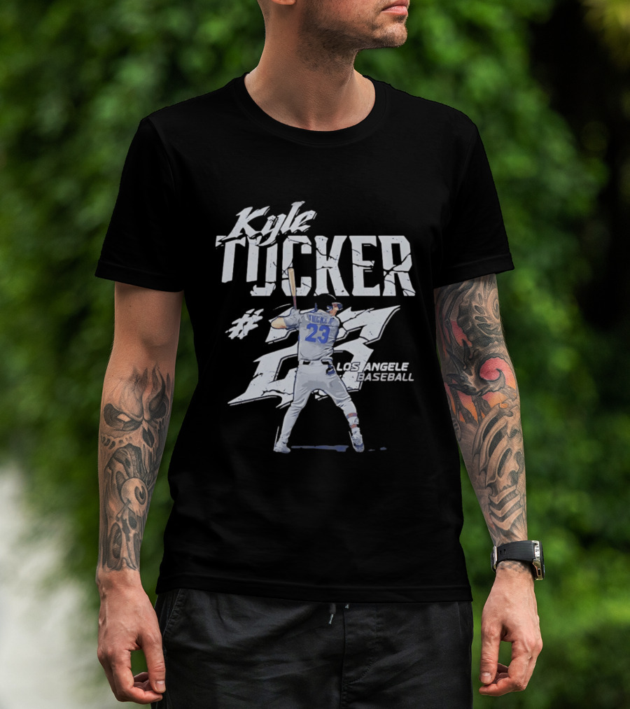 Kyle Tucker 23 Los Angeles Baseball Player T-Shirt
