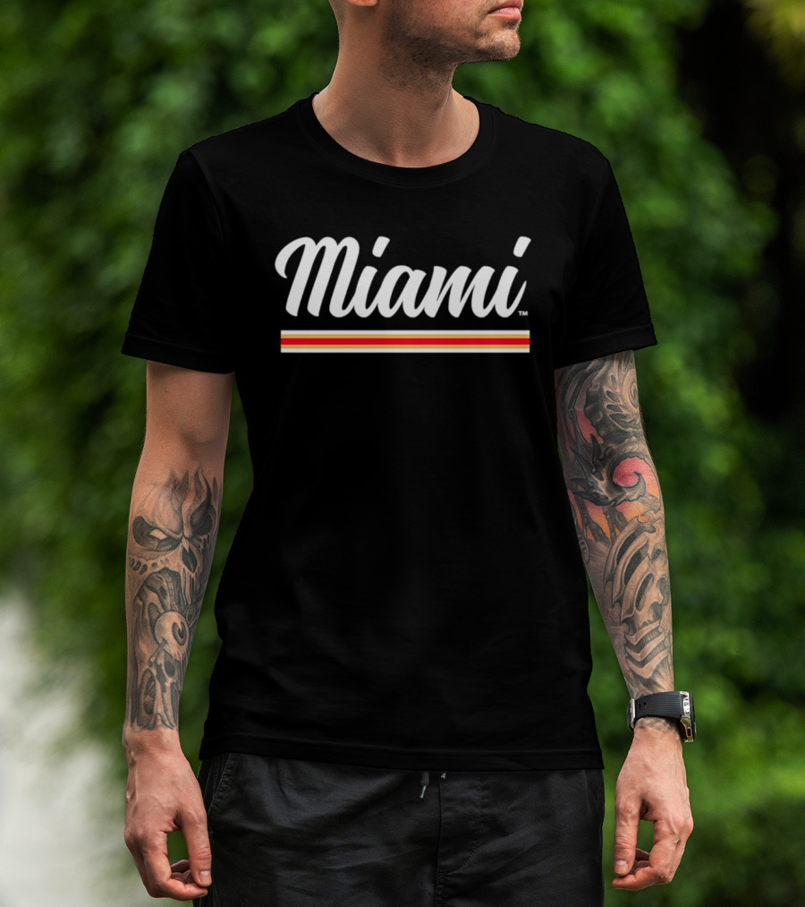 Miami Redhawks Cradle Of Coaches Script T-Shirt