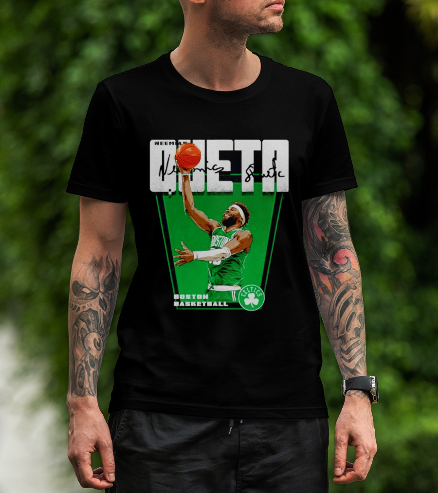 Neemias Queta Boston Celtics Basketball Celtics T-Shirt