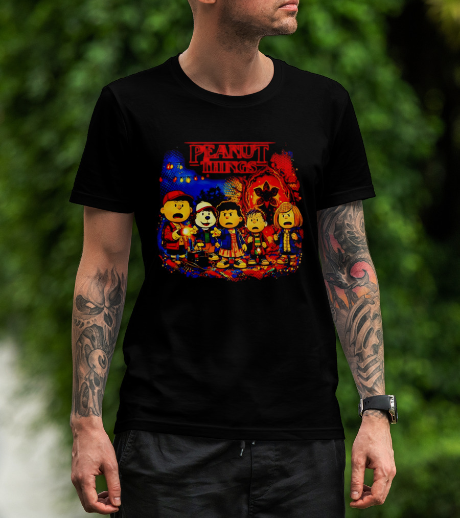 Peanut Things Parody Mashup Mystery Adventures T-Shirt