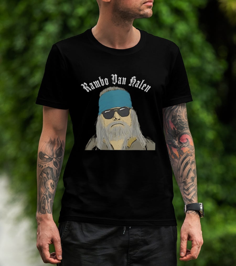 Rambo Van Halen Rock Band T-Shirt
