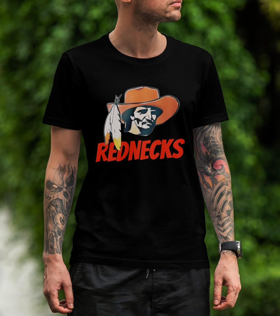 Rednecks Cowboy Hat Feather T-Shirt