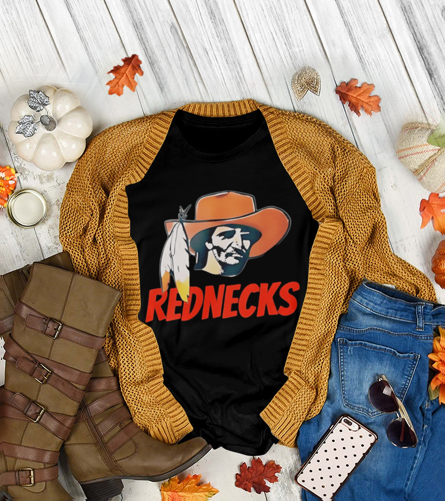 Rednecks Cowboy Hat Feather T-Shirt