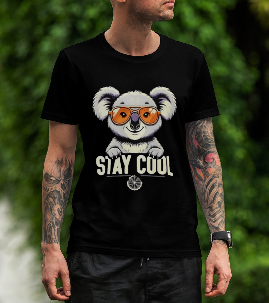 Stay Cool Koala Sunglasses Fun T-Shirt