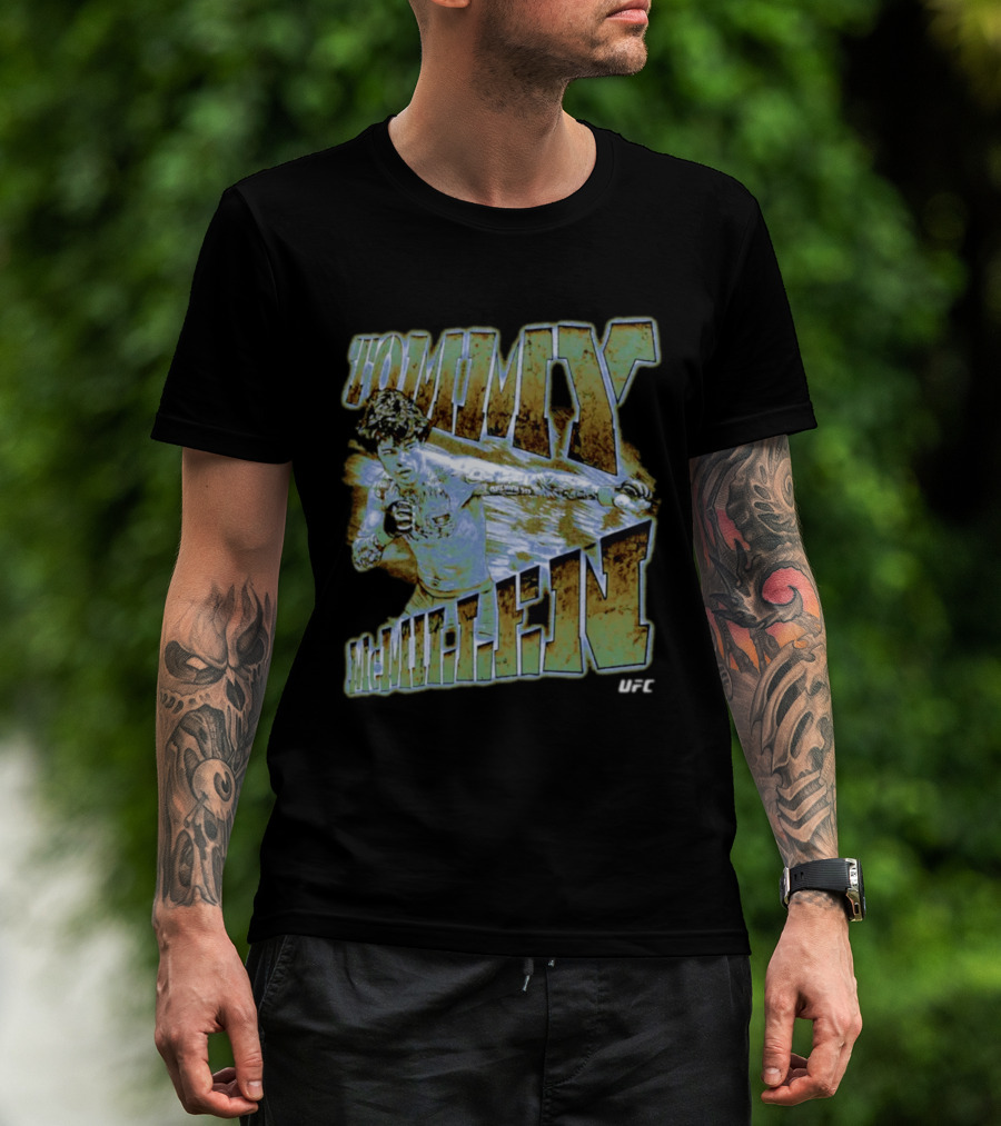 Tommy McMillen UFC Fighter Action Pose T-Shirt