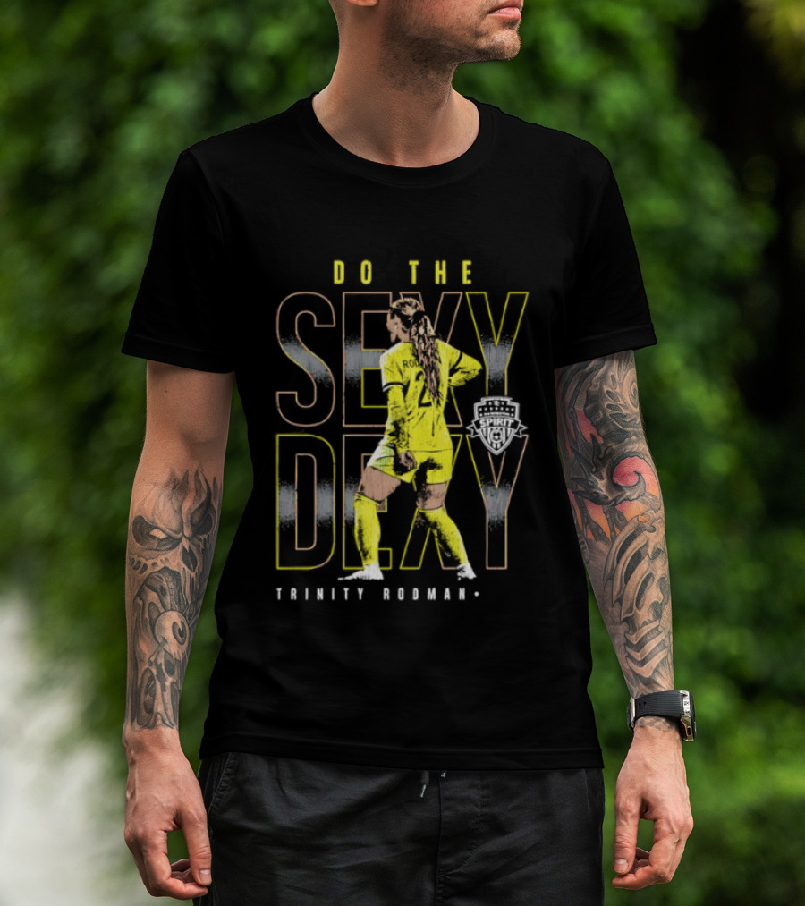 Trinity Rodman Washington Spirit Do The Sexy Dexy Soccer Player Action T-Shirt