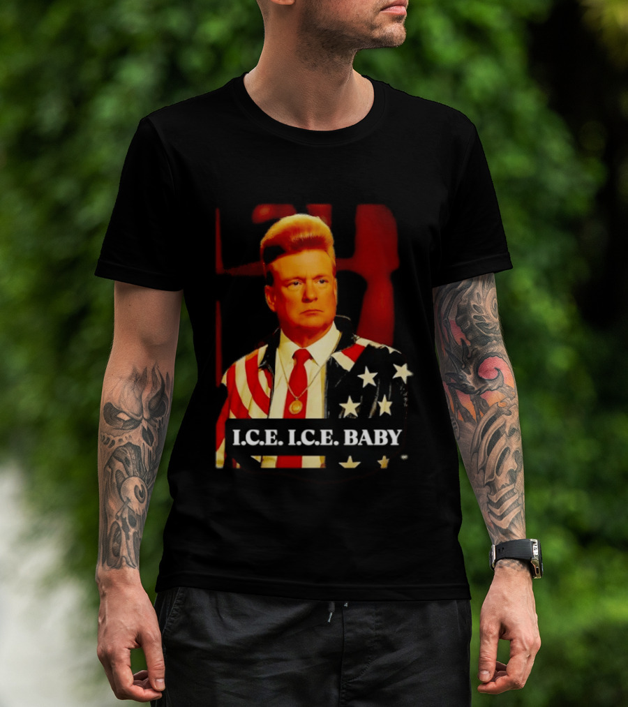 I.C.E. I.C.E. Baby Patriotic Flag Suit T-Shirt