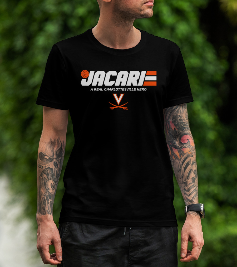 Jacari White UVA Basketball A Real Charlottesville Hero T-Shirt