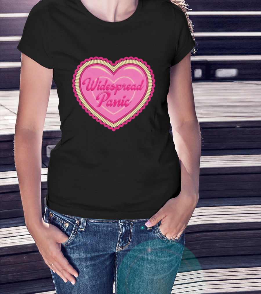 Widespread Panic Heart 2 14 2 15 2026 Austin TX Event T-Shirt