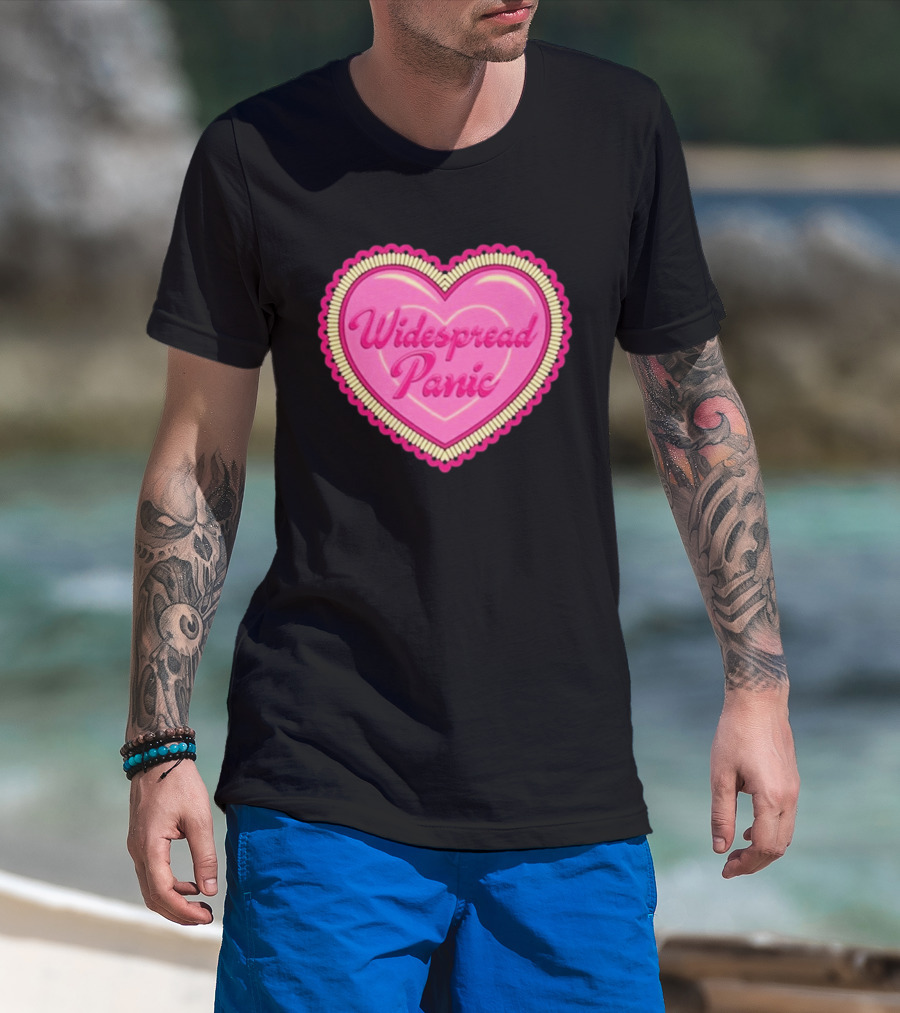 Widespread Panic Heart 2 14 2 15 2026 Austin TX Event T-Shirt