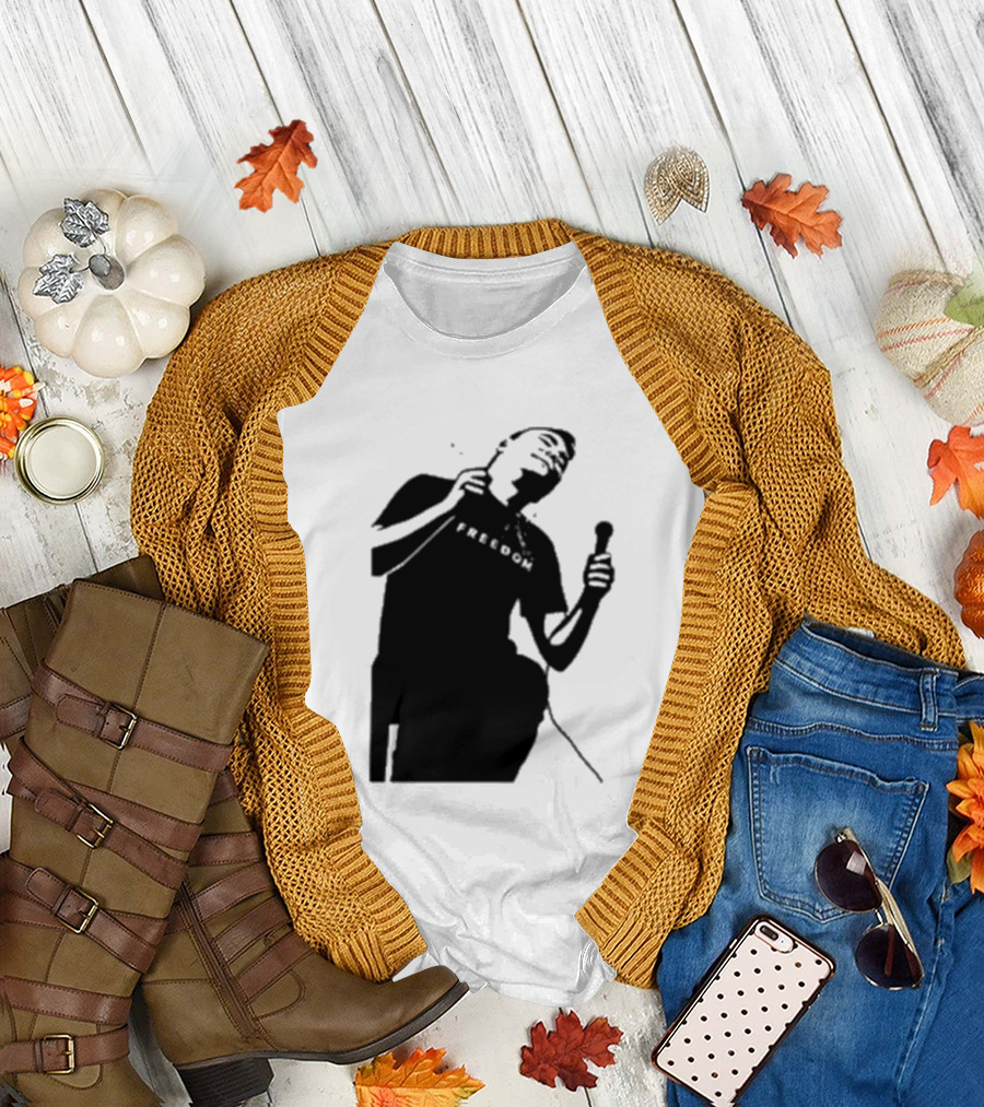 Charlie Kirk Shooting Freedom History Moment T-Shirt