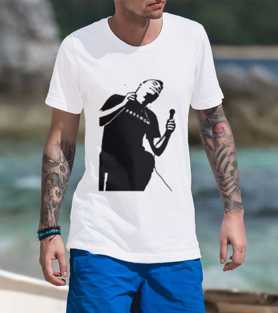 Charlie Kirk Shooting Freedom History Moment T-Shirt