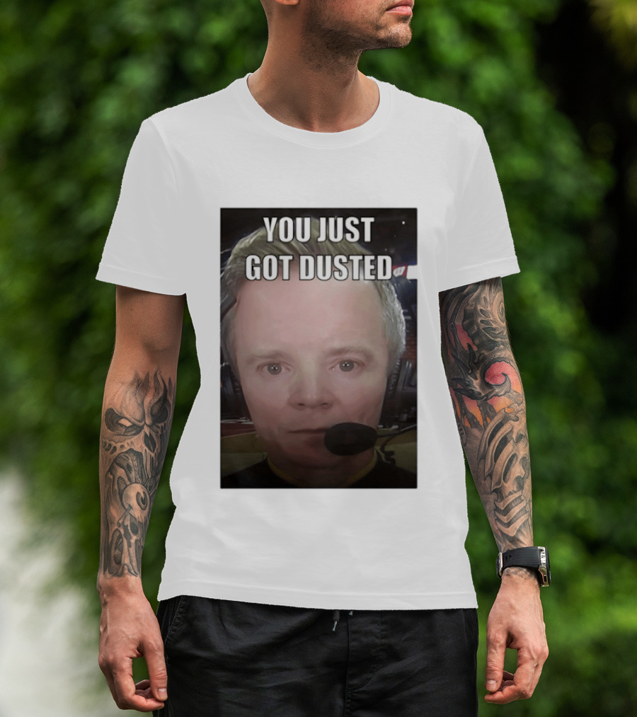 You Just Got Dusted Dusty May Michigan Wolverines T-Shirt