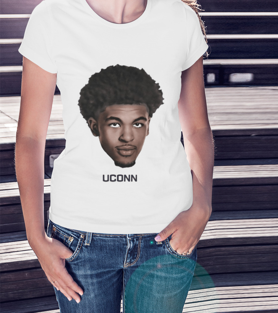 Jaylin Stewart Uconn Huskies Bobblehead T-Shirt