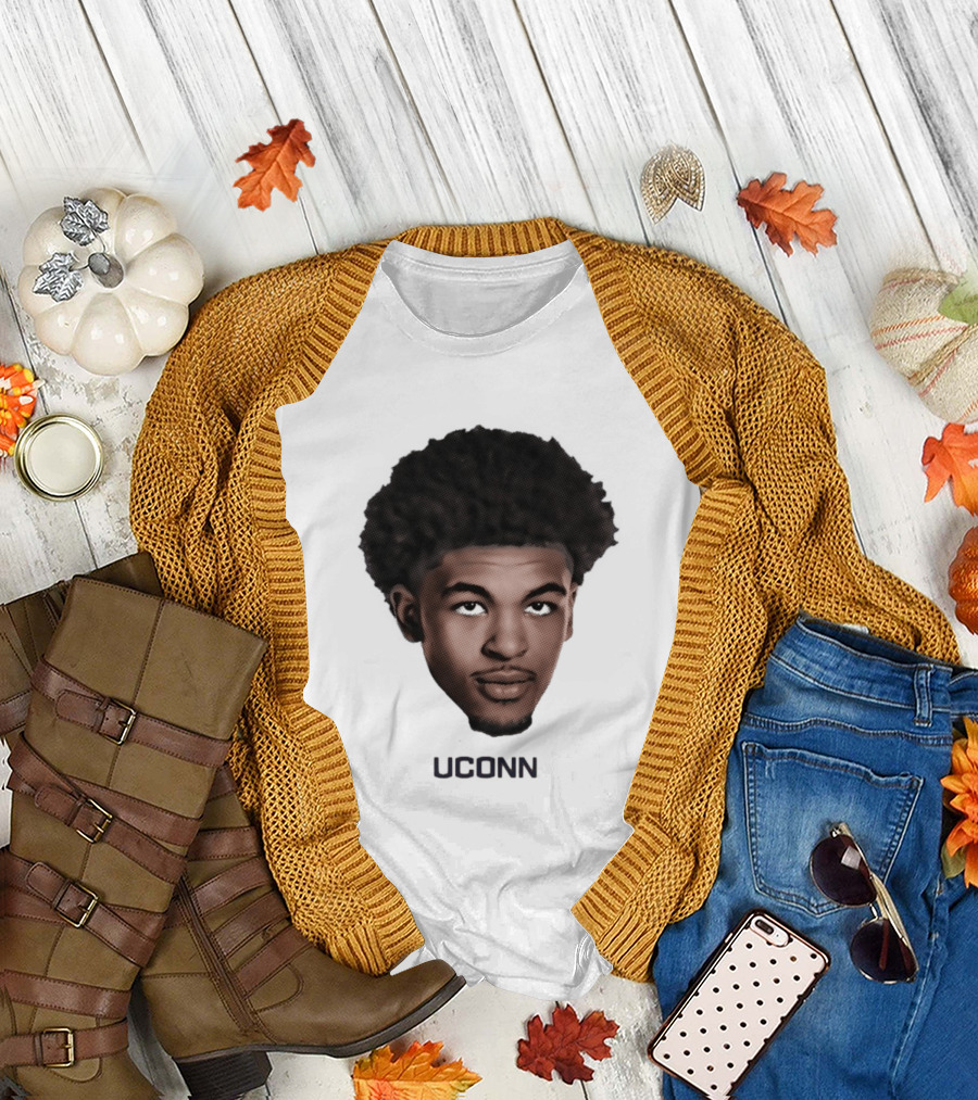 Jaylin Stewart Uconn Huskies Bobblehead T-Shirt