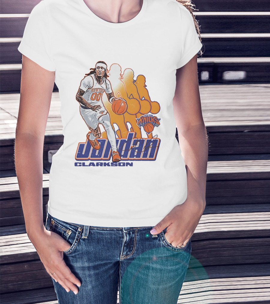 Jordan Clarkson New York Knicks Basketball Sports T-Shirt