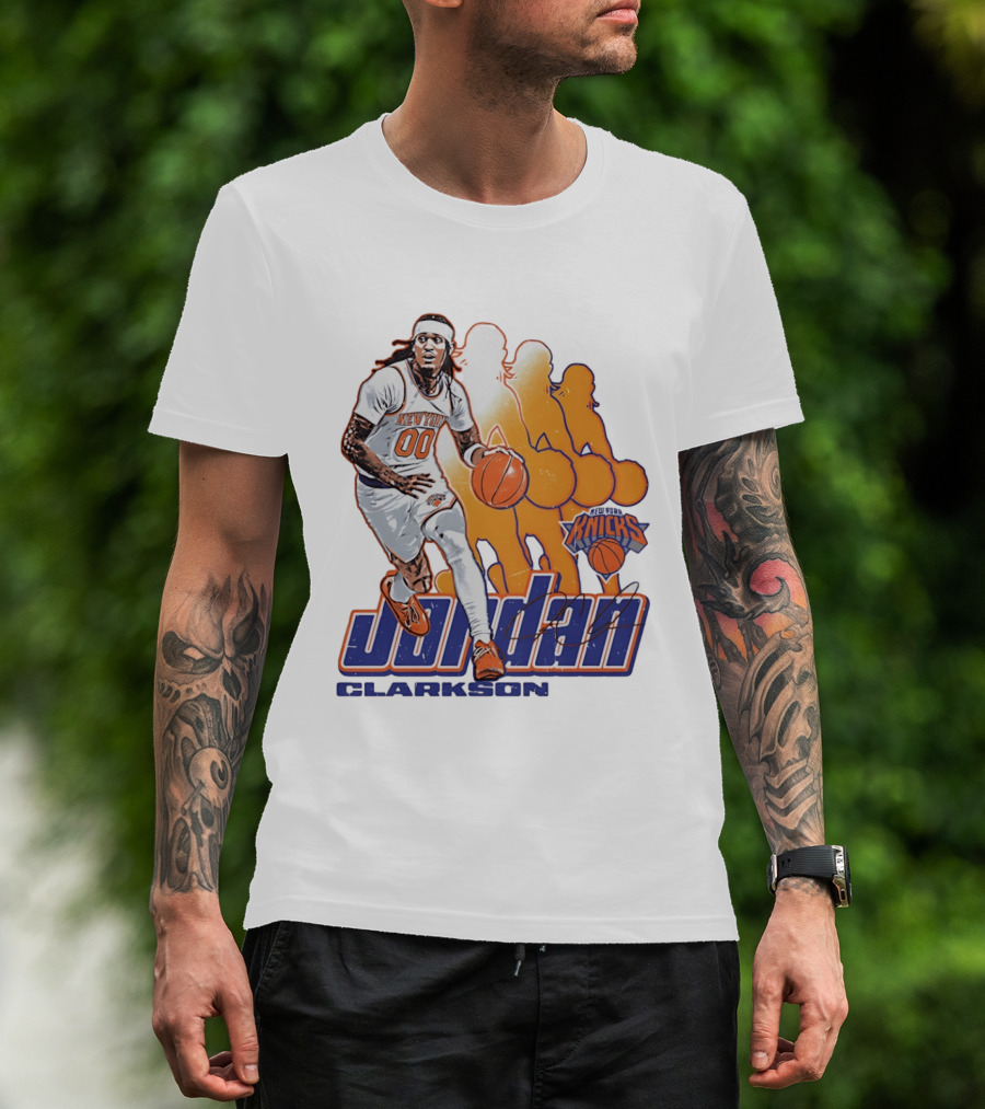 Jordan Clarkson New York Knicks Basketball Sports T-Shirt