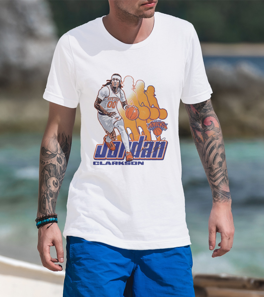 Jordan Clarkson New York Knicks Basketball Sports T-Shirt