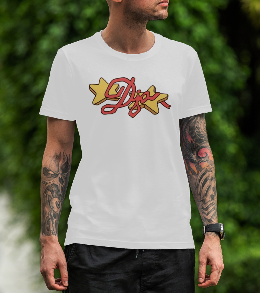 Juls Star Dia Red And Yellow Stars T-Shirt