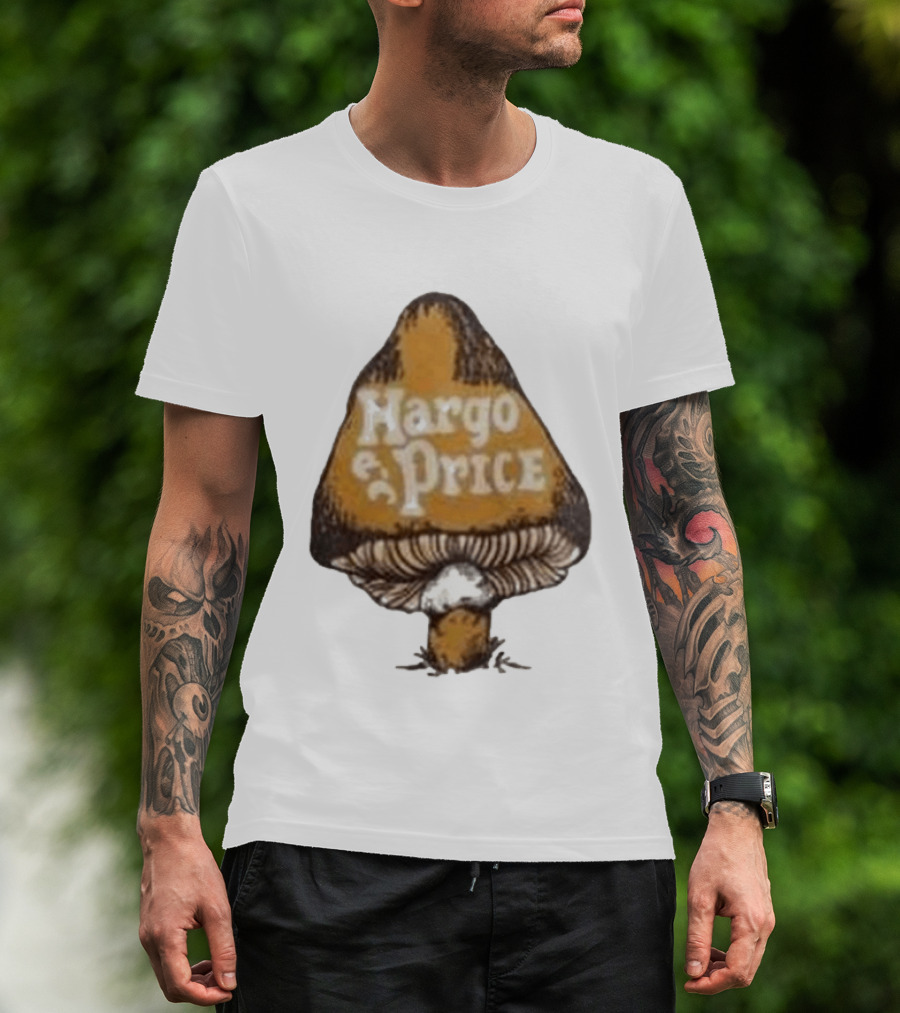 Margo Price Sean Thompson's Weird Ears Wild At Heart Tour 2026 February 17 Mushroom T-Shirt