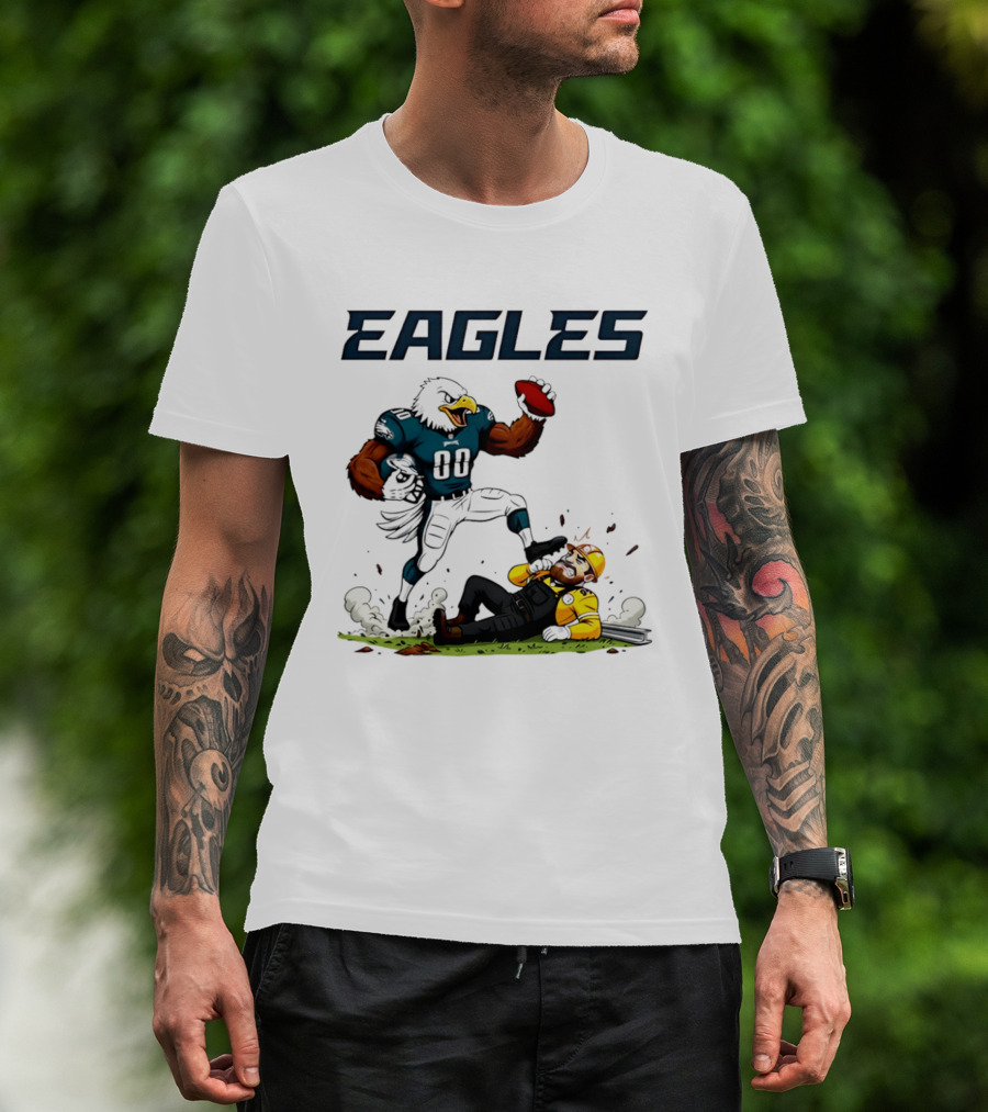 Philadelphia Eagles Vs Pittsburgh Steelers Rivalry Beat Steelers T-Shirt