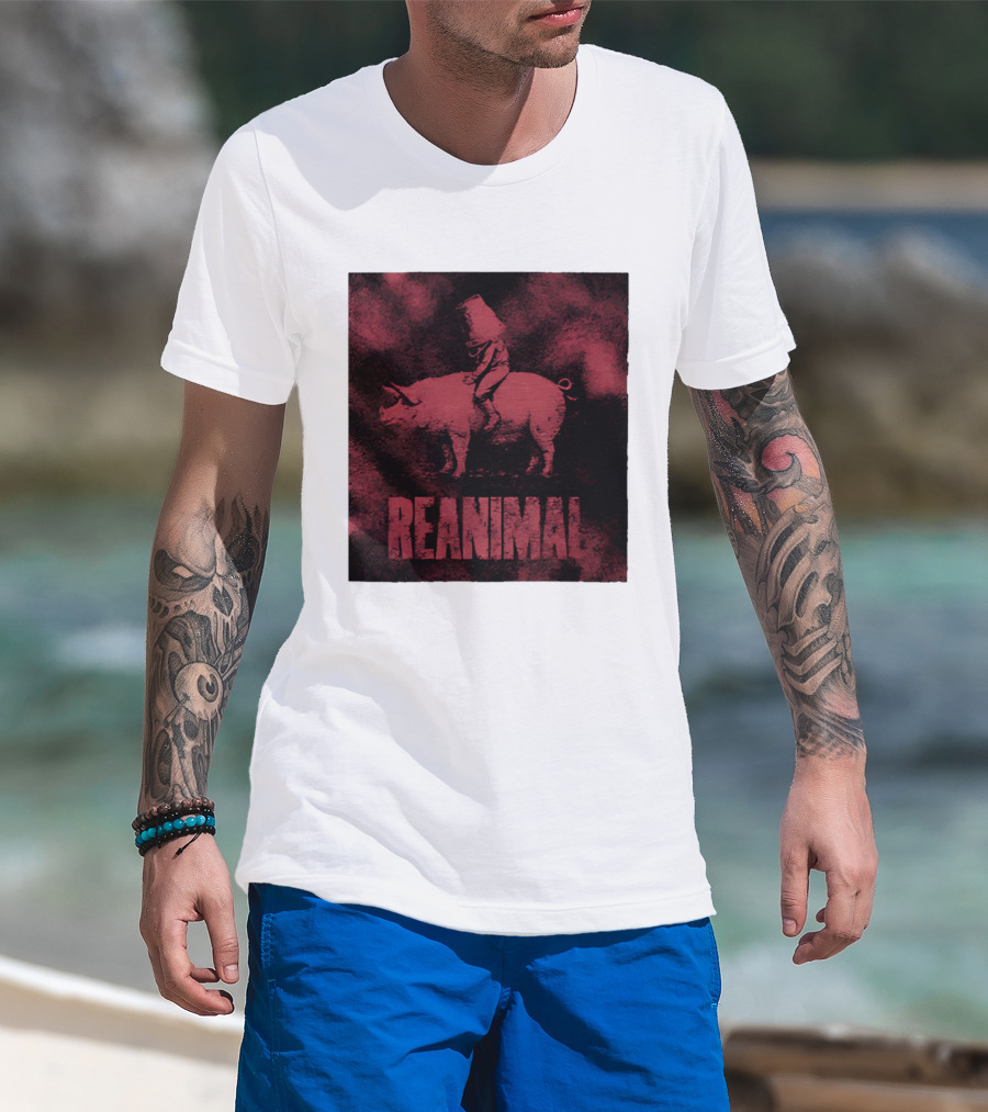 Reanimal Bucket Pig Rider Red T-Shirt