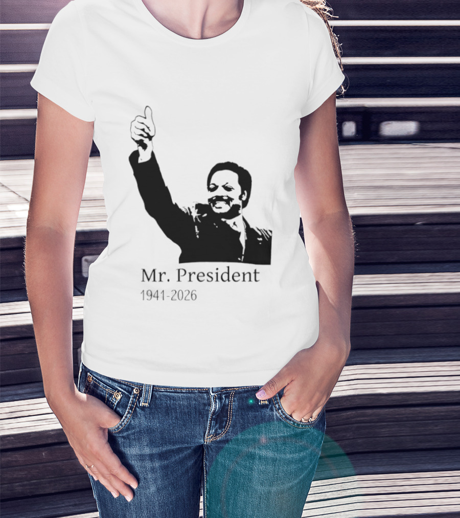 RIP Jesse Jackson Mr. President Memorial 1941 2026 T-Shirt