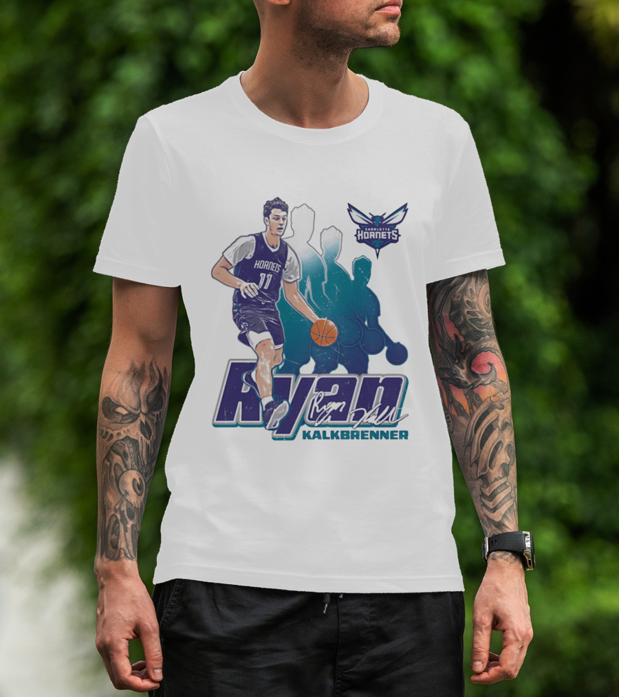 Charlotte Hornets Ryan Kalkbrenner Basketball 11 T-Shirt