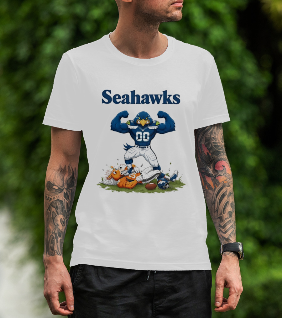 Seahawks Dominates Over Broncos Rivalry Victory T-Shirt