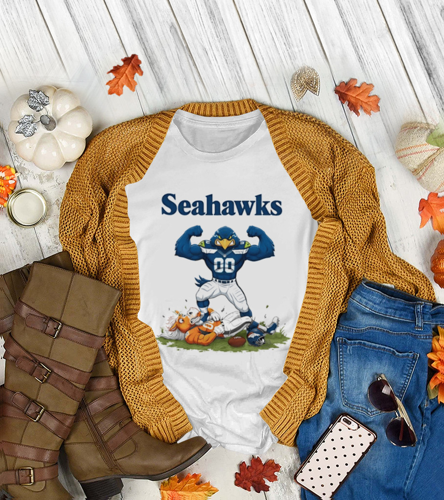 Seahawks Dominates Over Broncos Rivalry Victory T-Shirt