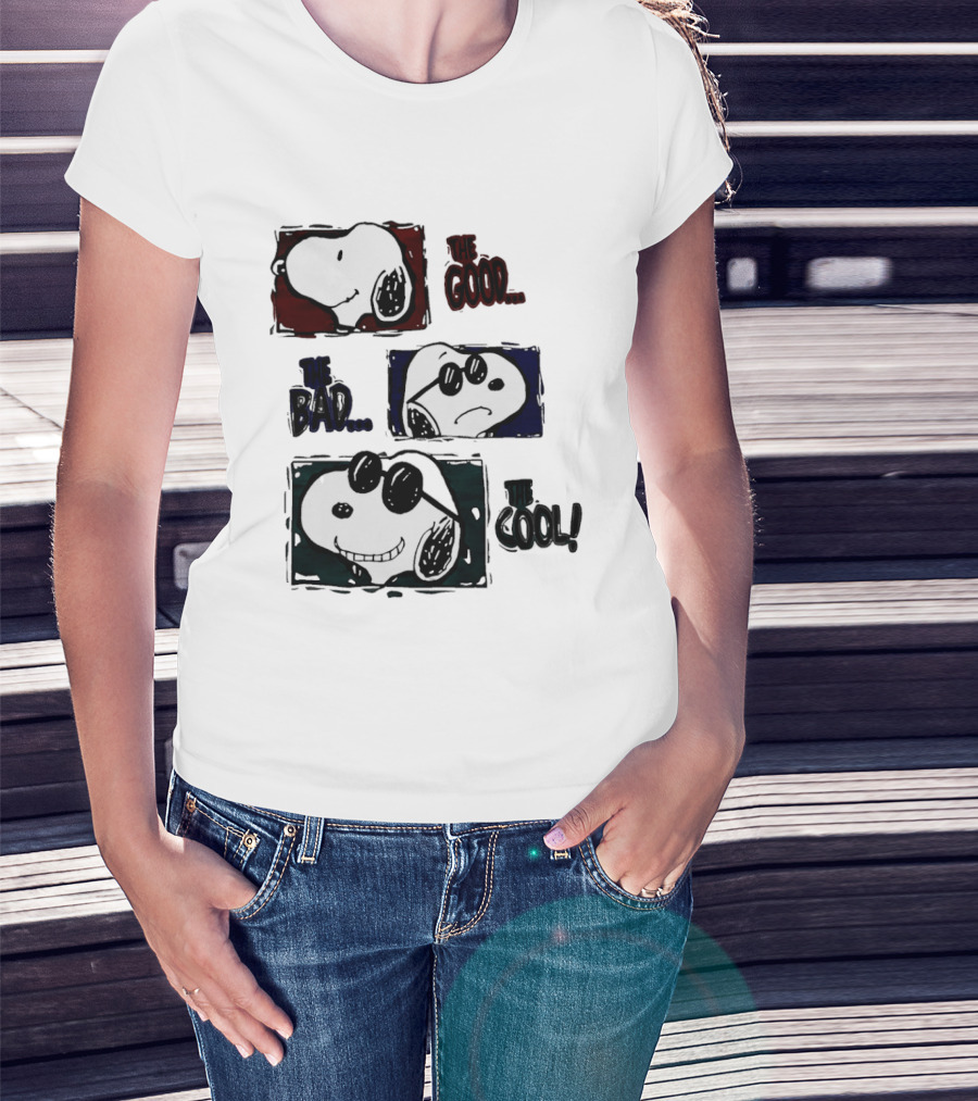 Snoopy The Good The Bad The T-Shirt