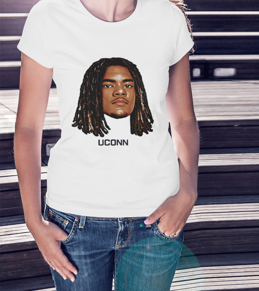 UConn Huskies Solo Ball Bobblehead T-Shirt