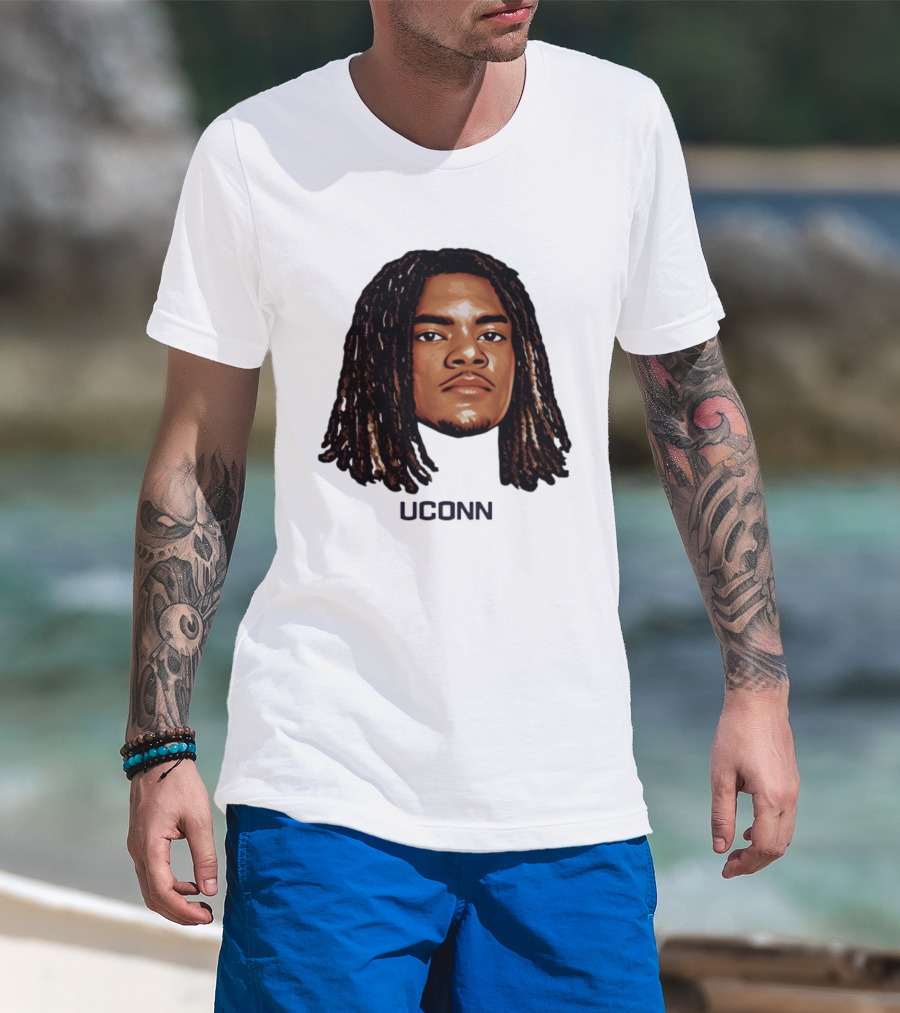 UConn Huskies Solo Ball Bobblehead T-Shirt