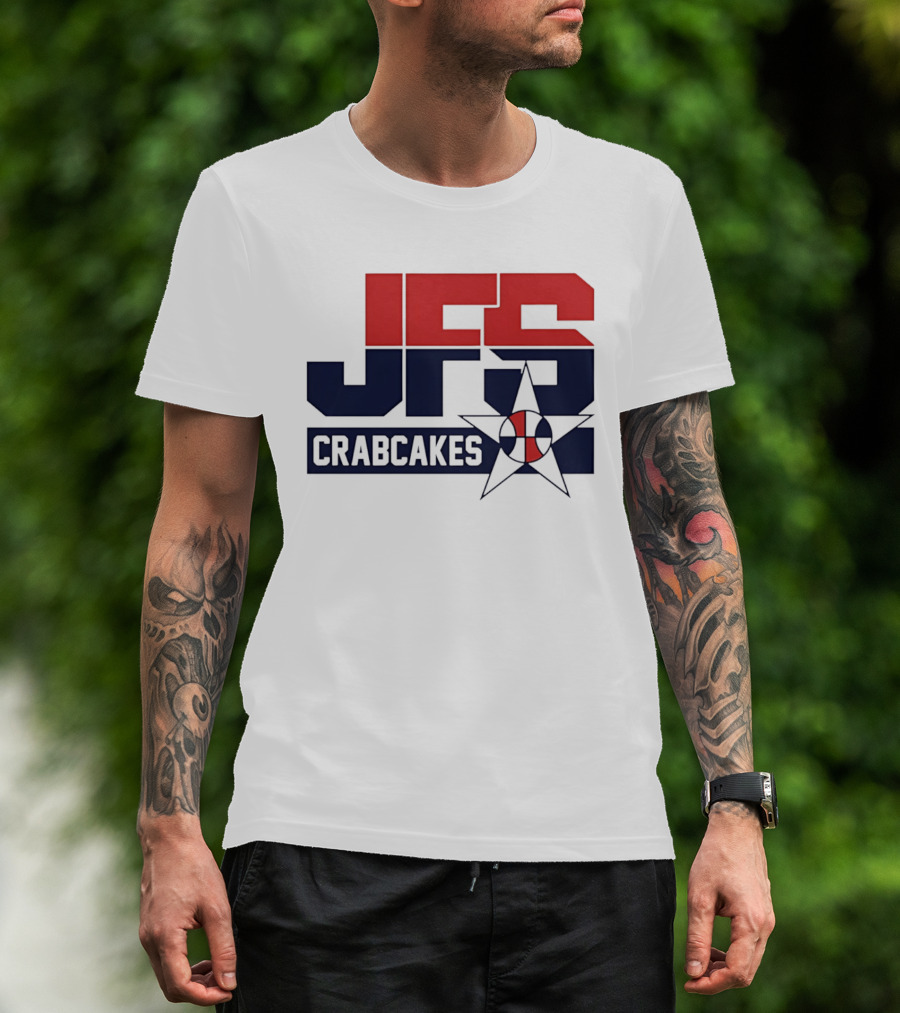 Tony Minadakis JFS Crabcakes Basketball Star T-Shirt