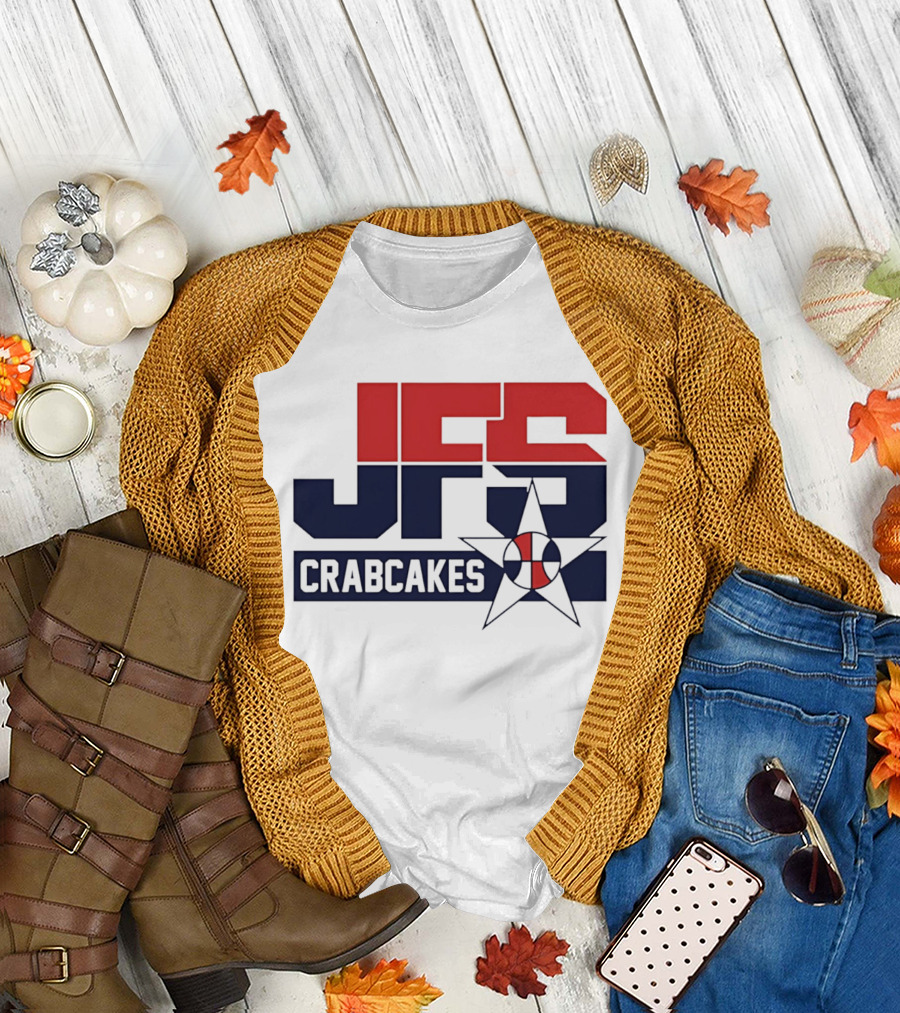 Tony Minadakis JFS Crabcakes Basketball Star T-Shirt