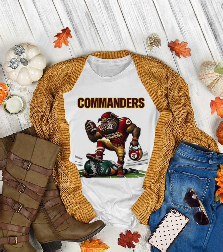 Washington Commanders Rivalry Victory Over Philadelphia Eagles T-Shirt