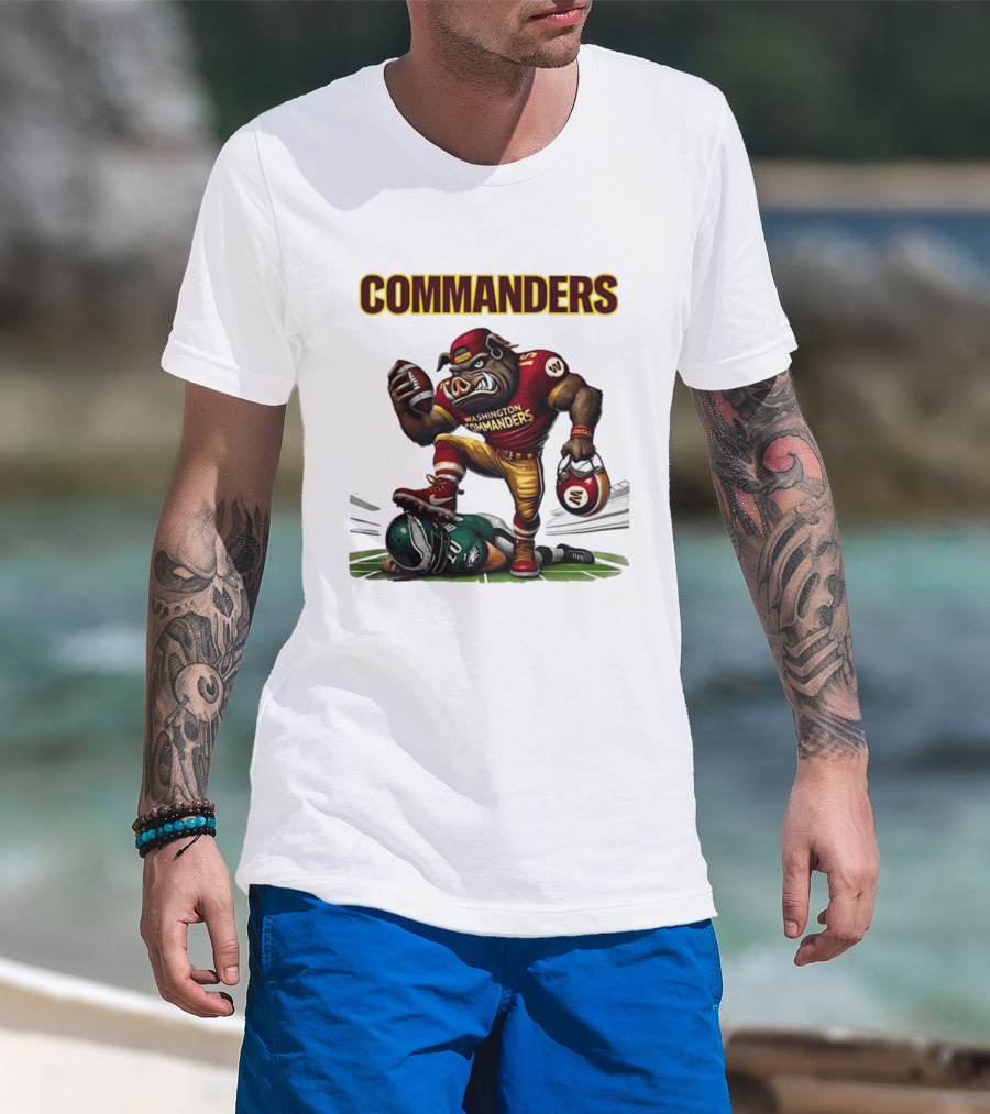 Washington Commanders Rivalry Victory Over Philadelphia Eagles T-Shirt