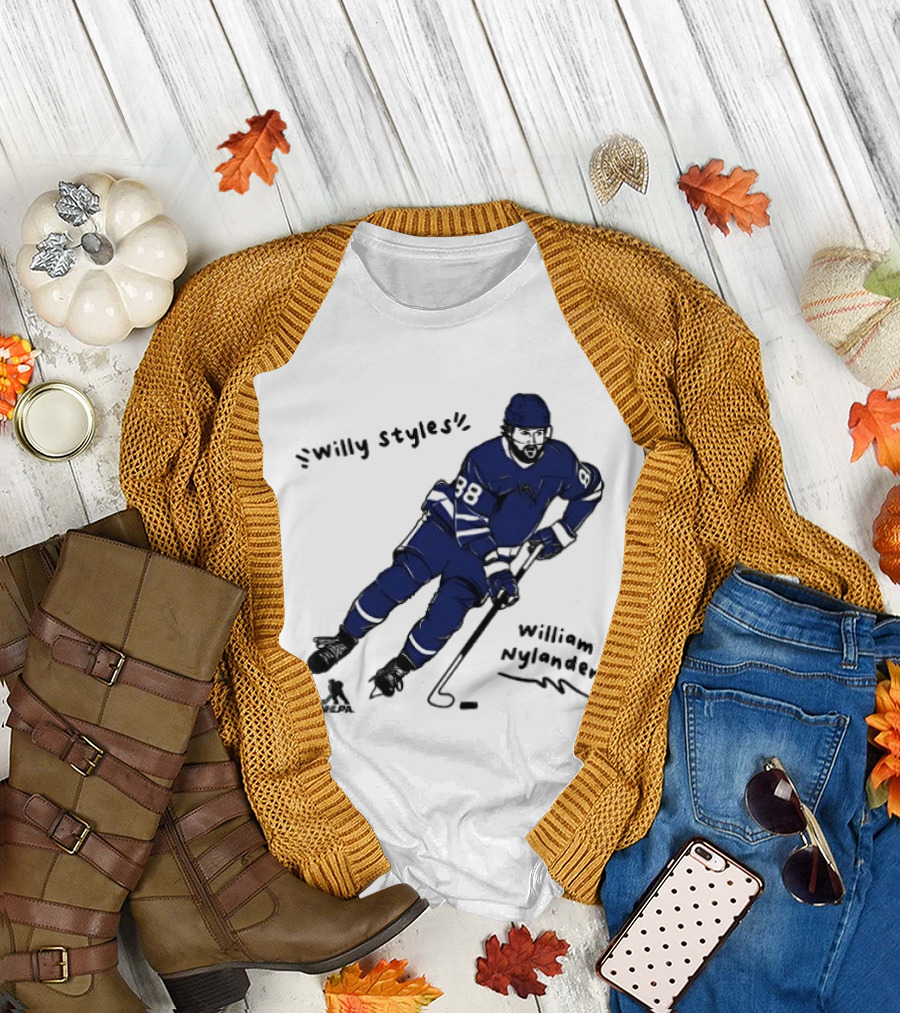 Toronto Maple Leafs Hockey Willy Styles William Nylander T-Shirt