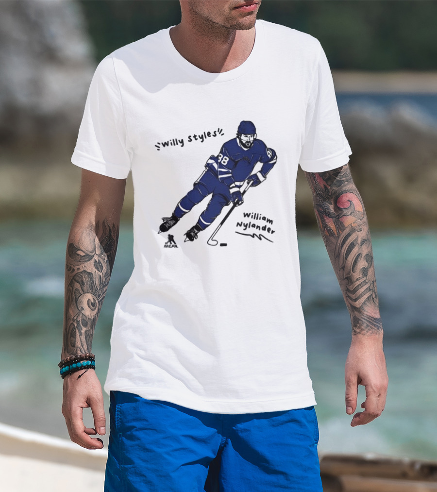 Toronto Maple Leafs Hockey Willy Styles William Nylander T-Shirt