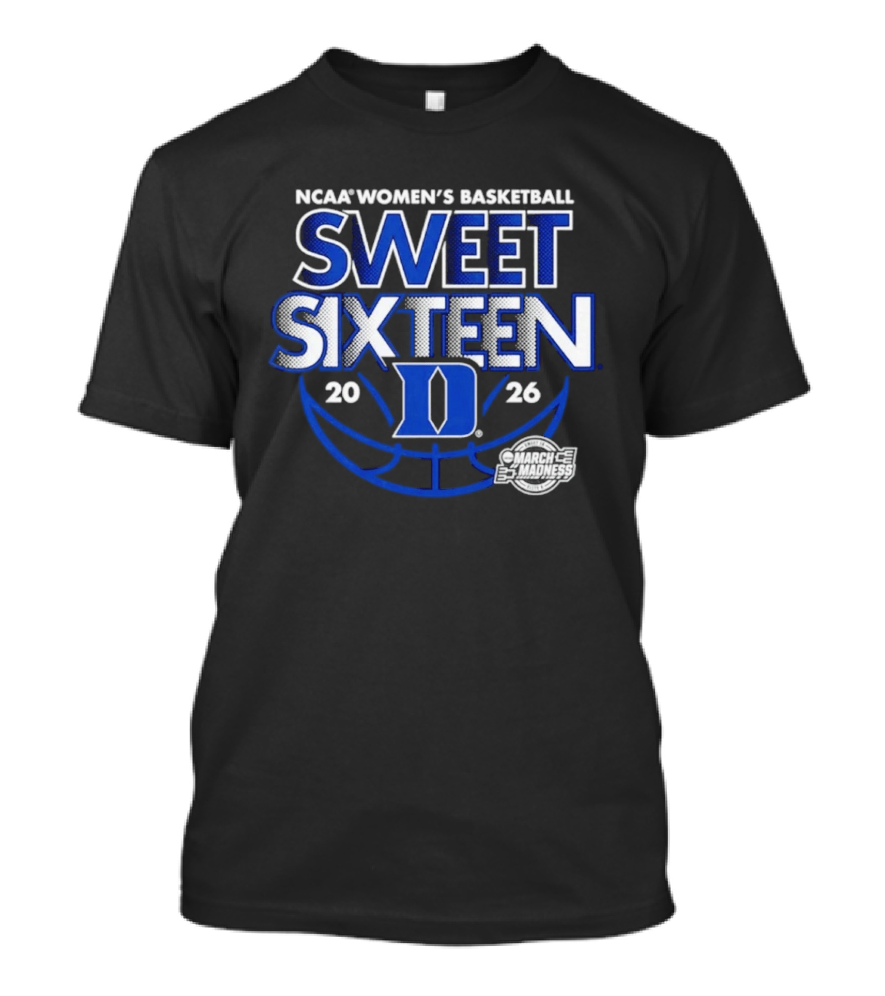 NCAA Women's Basketball Duke 2026 Sweet Sixteen T-Shirt