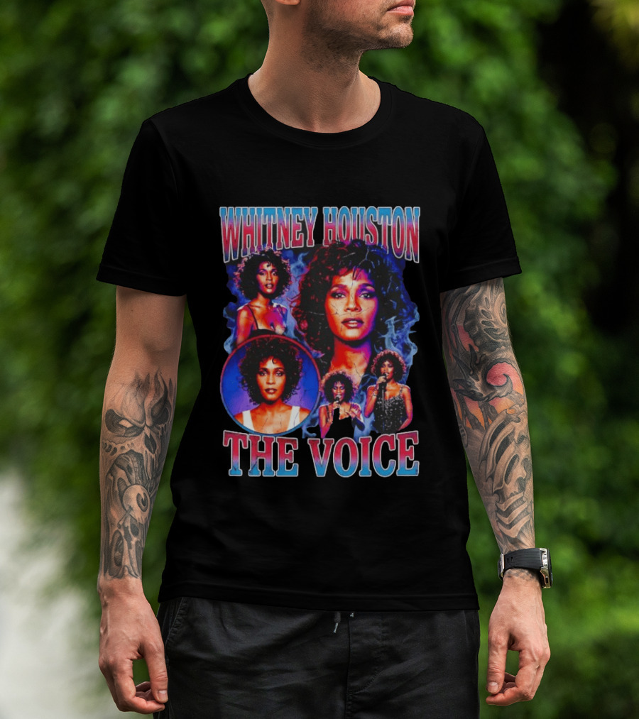 Whitney Houston The Voice 90s Music Lovers T-Shirt