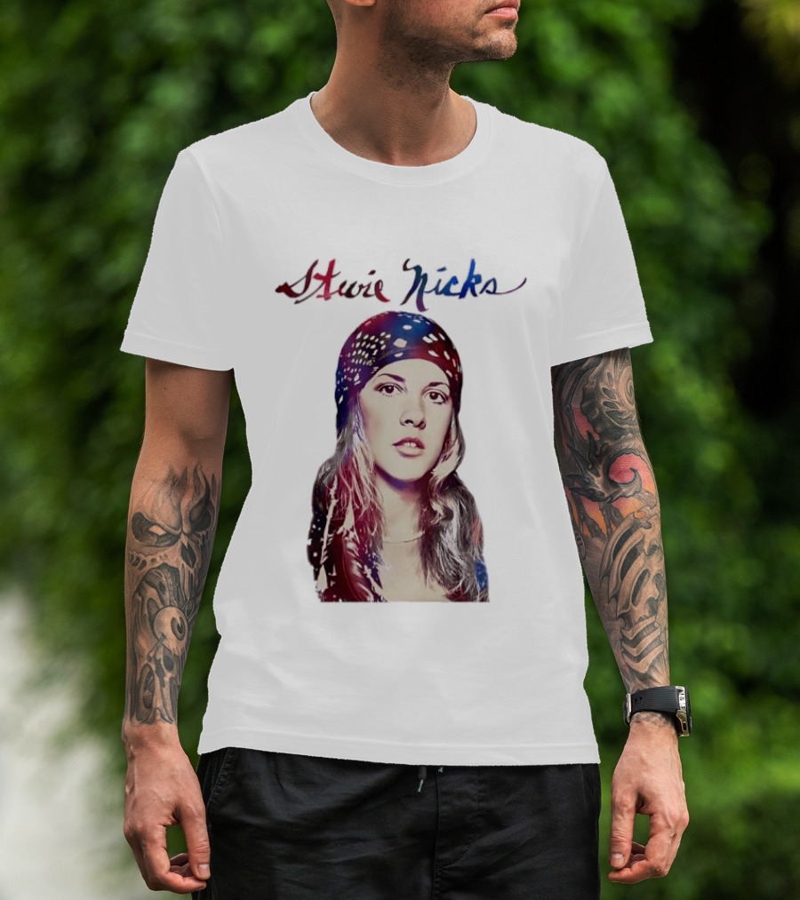 Stevie Nicks 2025 Tour Head Scarf T-Shirt