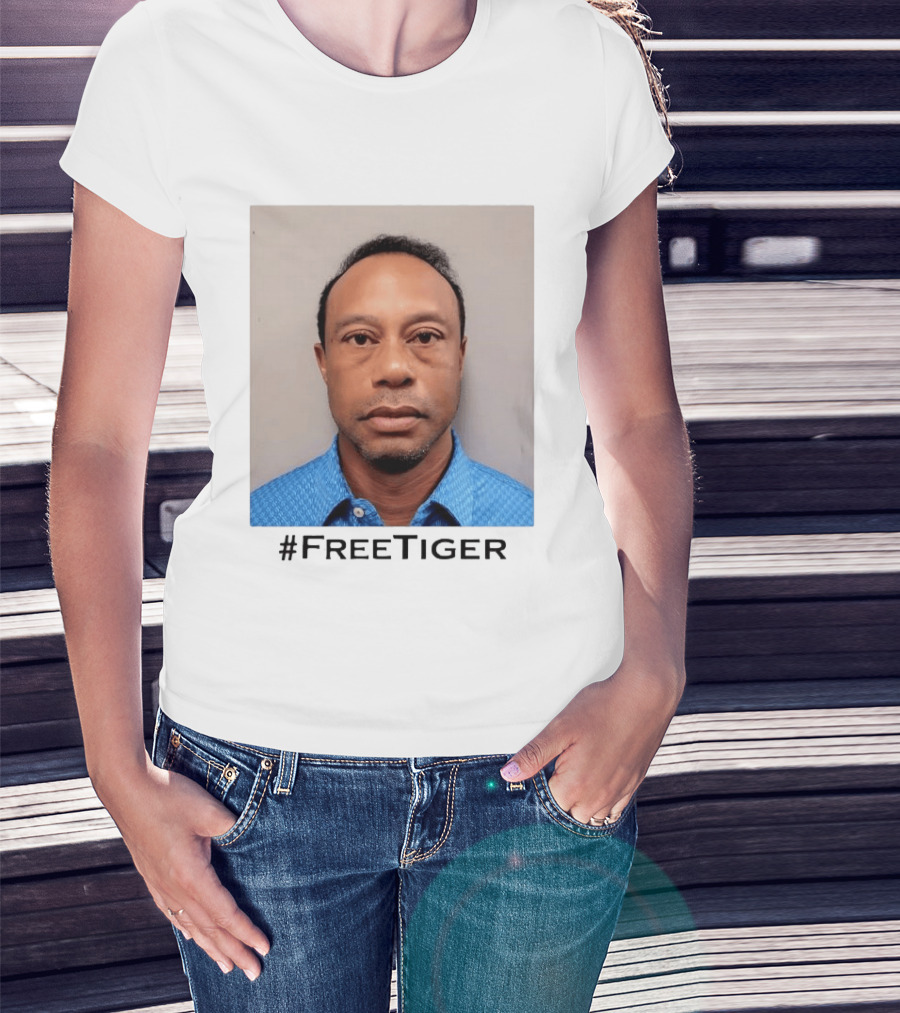 #FreeTiger Woods Golf Shot T-Shirt