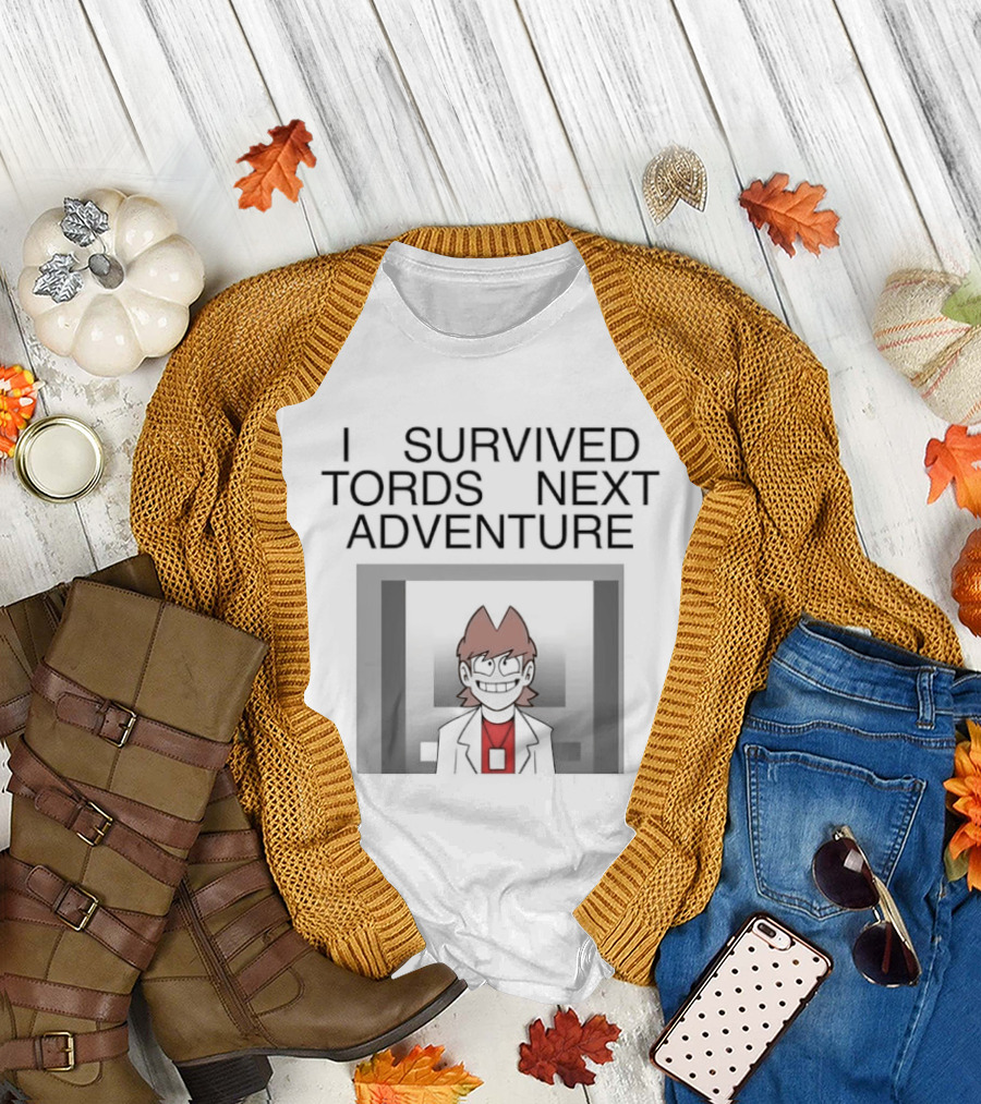 I Survived Tords Next Adventure Tord Character Red Hair Cartoon Image T-Shirt