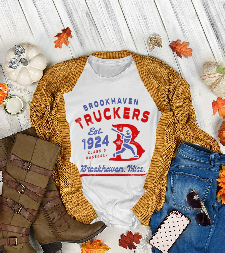 Brookhaven Truckers Est 1924 Class D Baseball Brookhaven Miss T-Shirt
