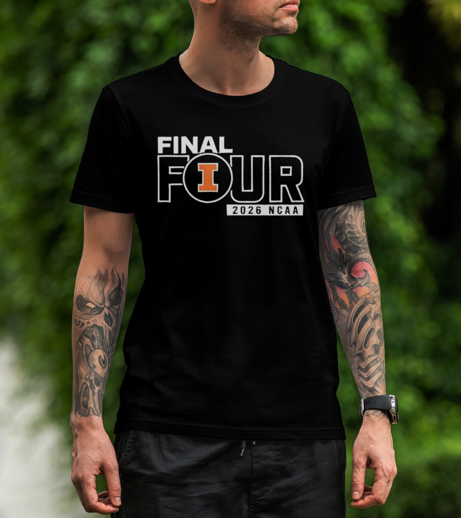 2026 NCAA Final Four Illinois T-Shirt