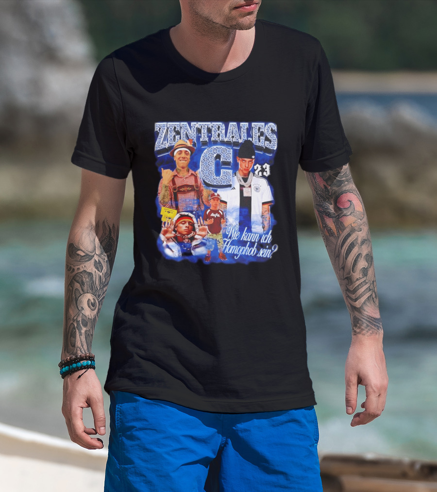 Zentrales C Wie Kann Ich Homophob Sein Number 23 Music Lover T-Shirt